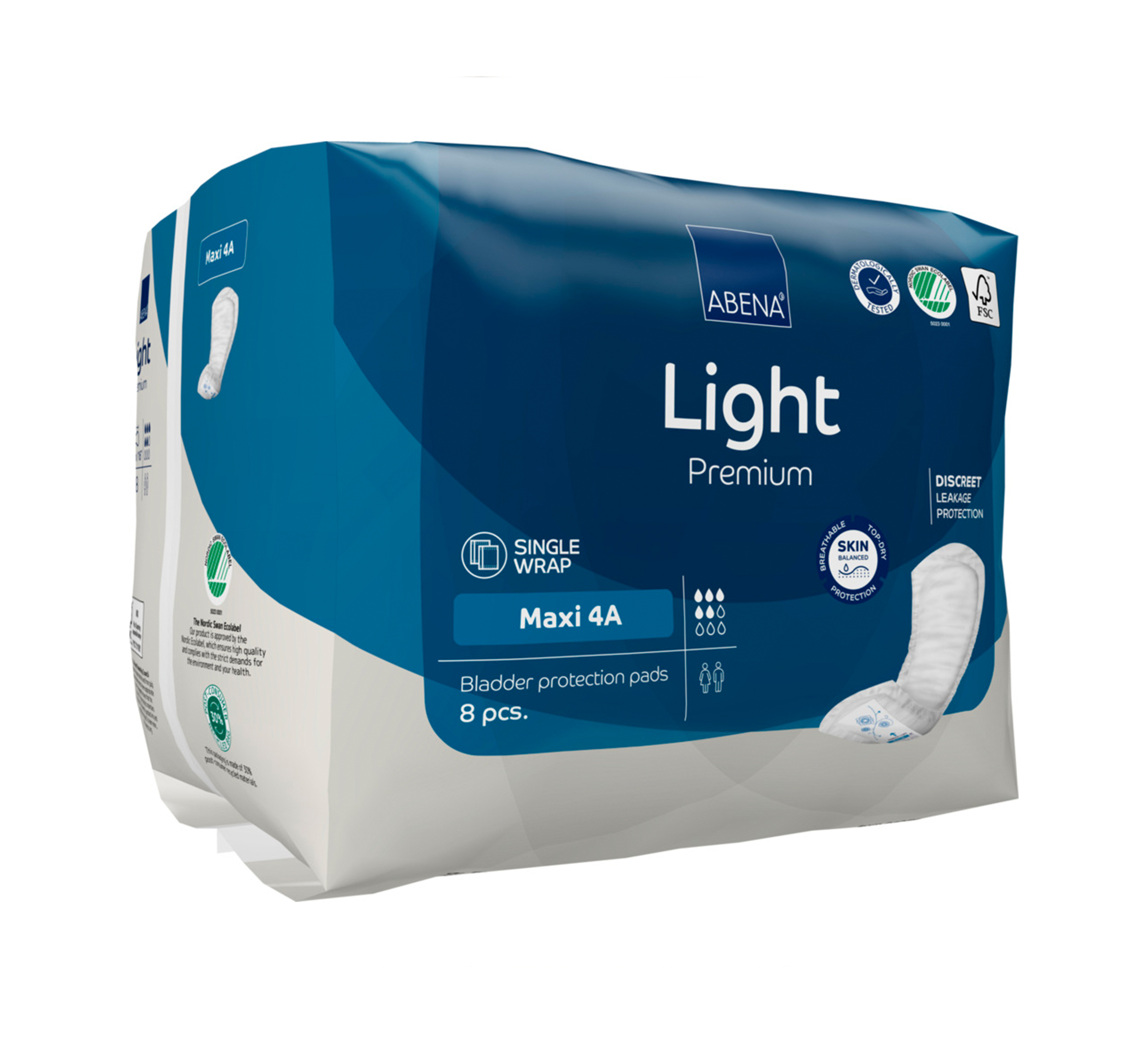 ABENA Light Premium Maxi 4A absorbierende Einlage, 8 Stk.