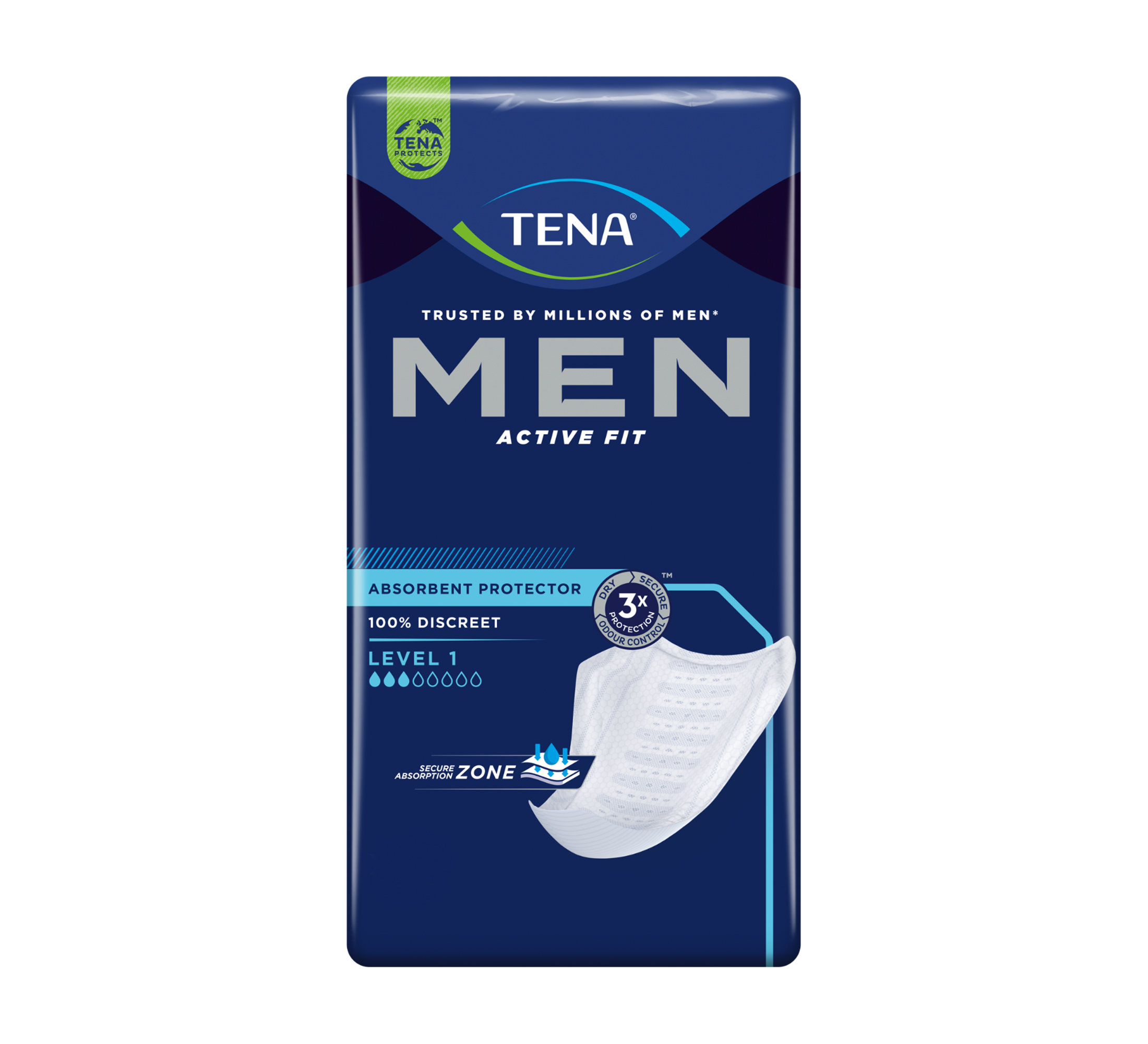 TENA Men Active Fit Level 1 absorbierende Einlage , 24 Stk.