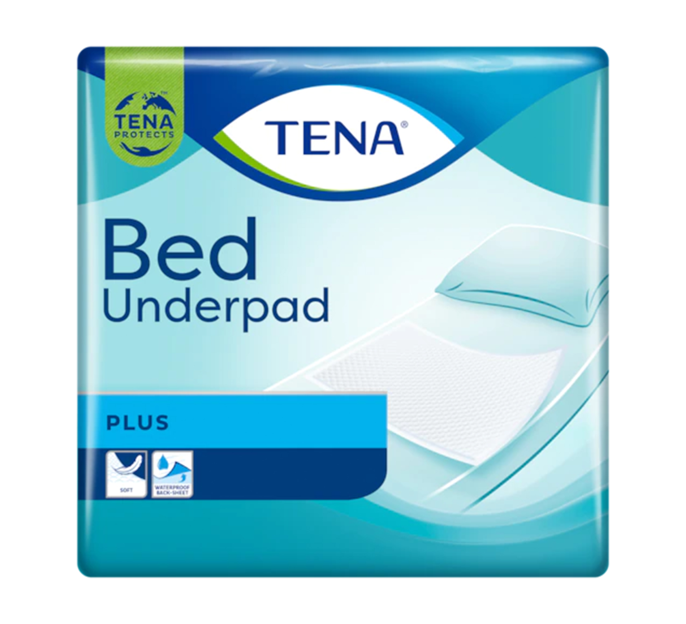 TENA Bed Plus Inkontinenz-Schutzunterlagen, 60x90 cm, 35 Stk.