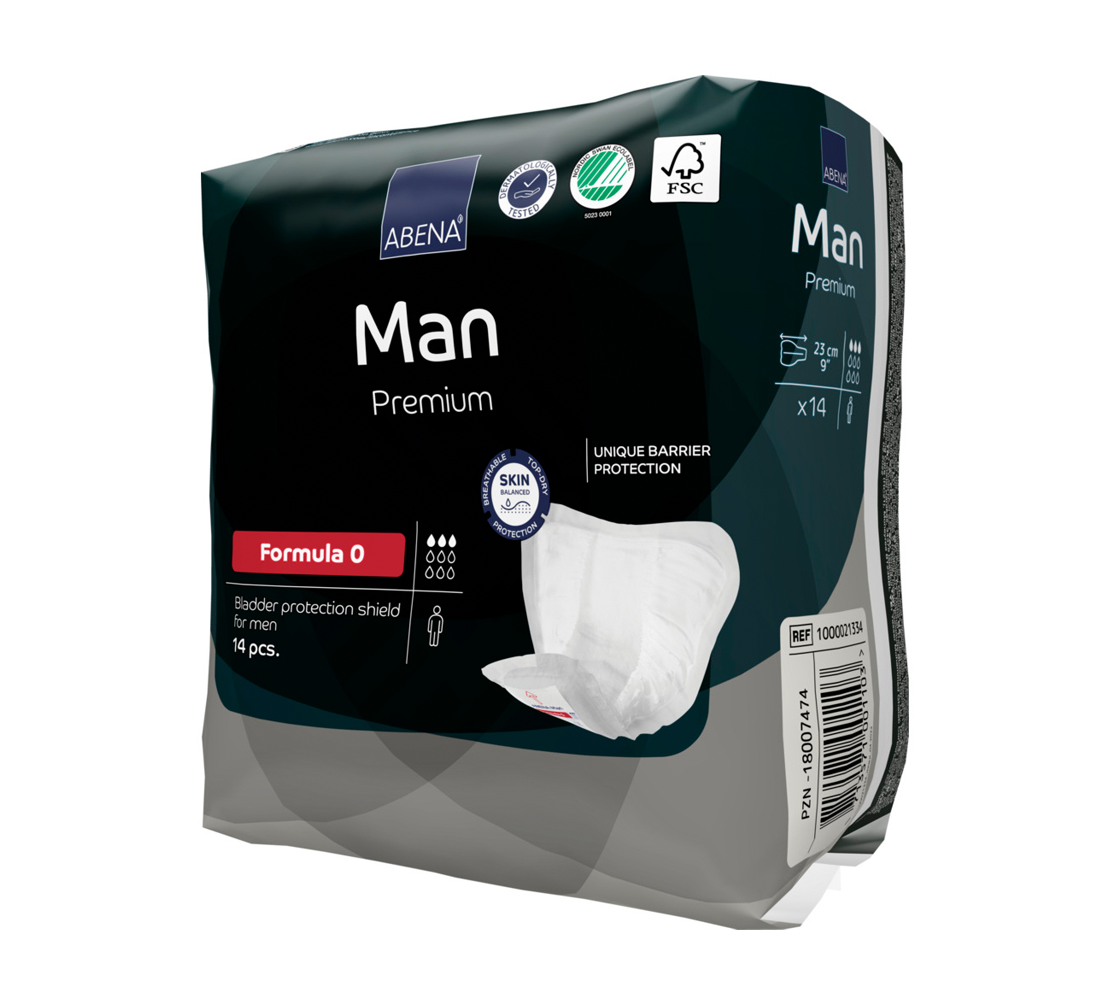 ABENA Man Premium Formula 0 absorbierende Einlage, 14 Stk.