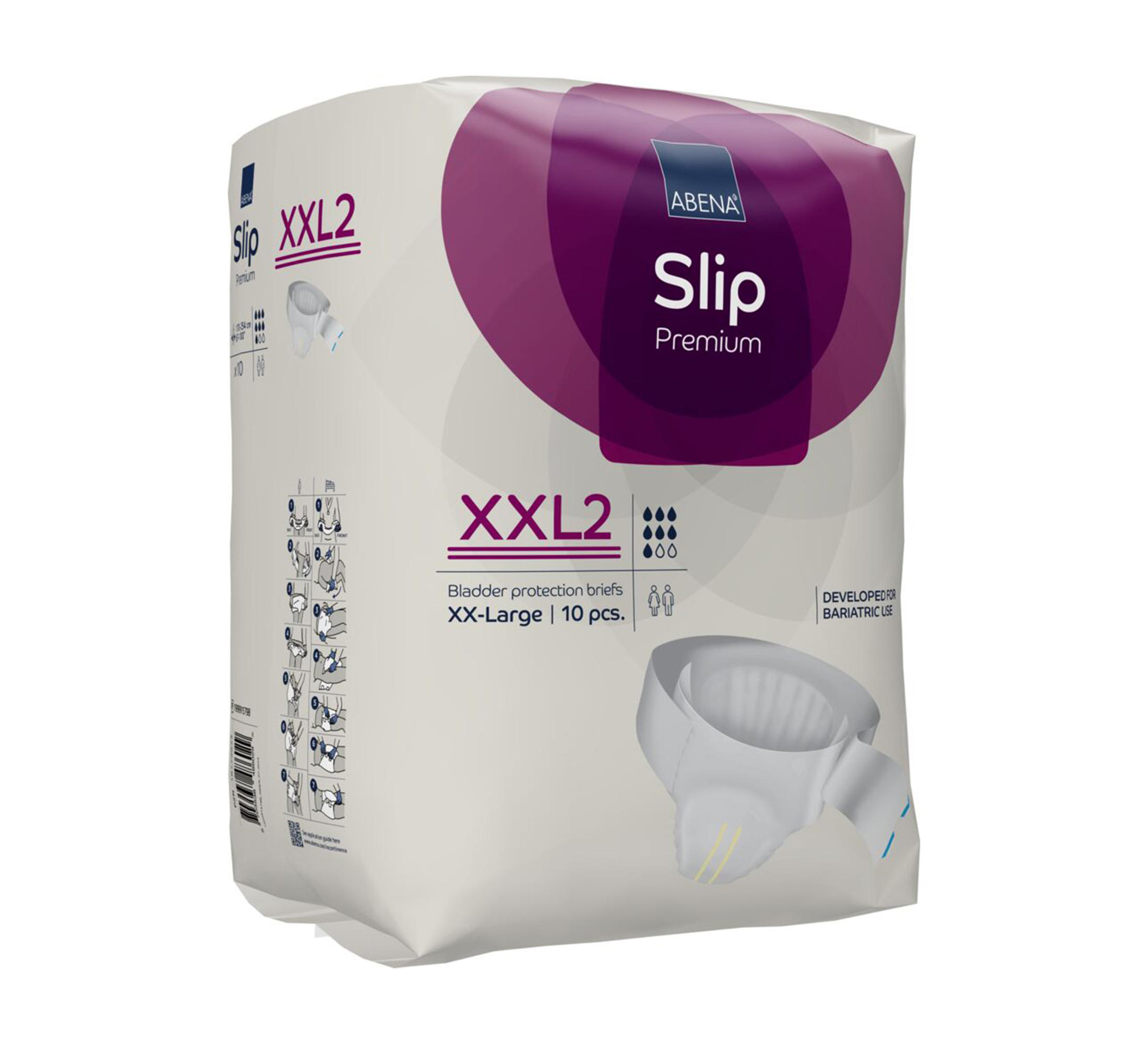 ABENA Slip Premium Windelhosen, XXL2, Größe XXL, 10 Stk.